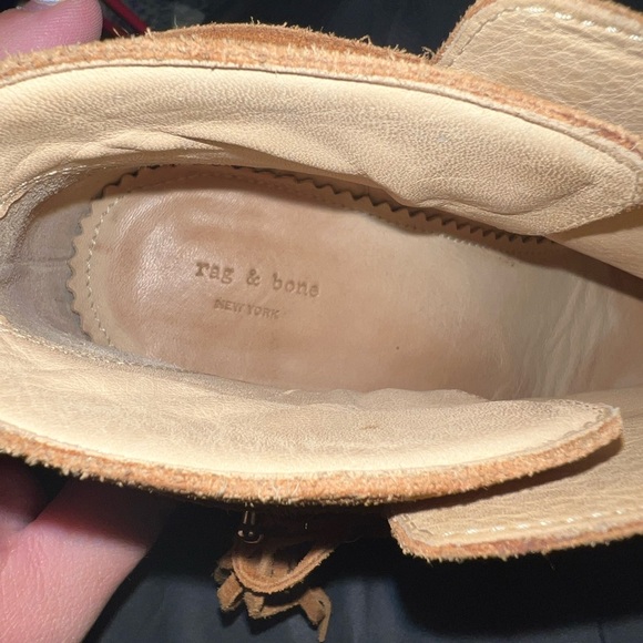 Women’s Rag & Bone suede booties sz 39 - Picture 4 of 6